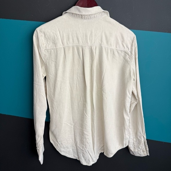 Bella Dahl Light Beige Shirt - Picture 5 of 9